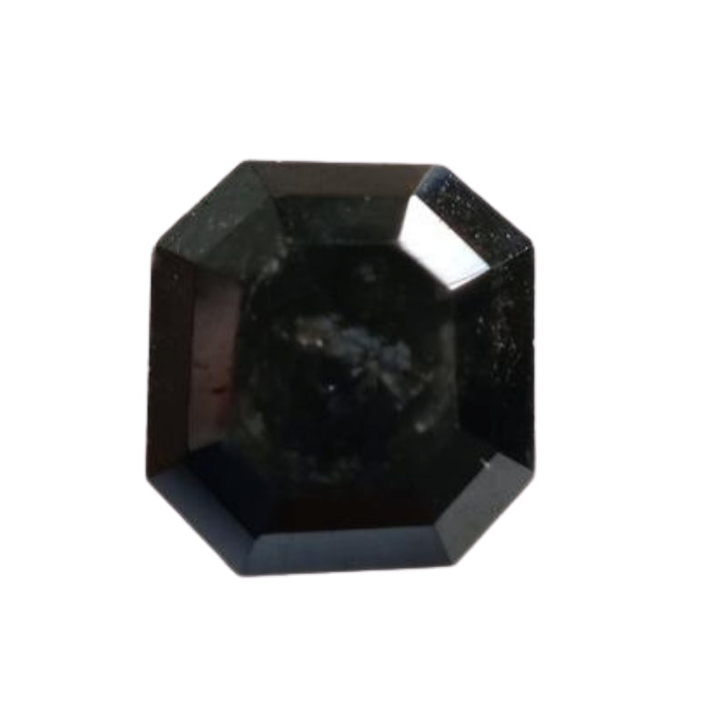 Asscher cut black diamond deals