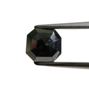 0.5 to 3 Carat Asscher Cut Diamond Real Black Diamond