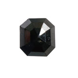 0.5 to 3 Carat Asscher Shaped Diamond Real Black Diamond