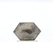0.90 ct Hexagon Shape Salt and Pepper Diamond