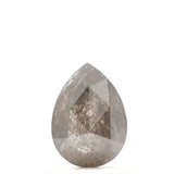 0.79 Carat Pear Shape Salt and Pepper Diamond