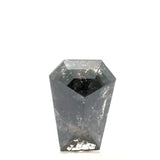 0.62 Carat Coffin Shape Salt and Pepper Diamond