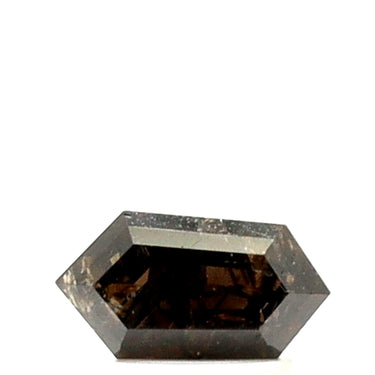 1.1 carat Shield Shape Salt and Pepper Diamond