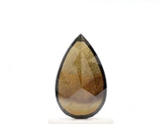 0.50 Carat Pear Cut Salt and Pepper Diamond
