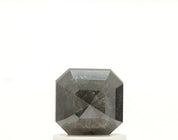 1.35 Ct Radiant Cut Salt and Pepper Diamond