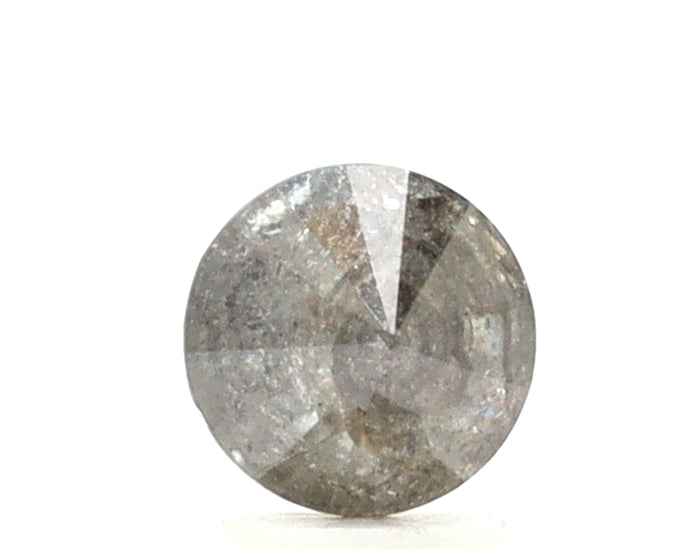2.04 Ct Round Cut Salt and Pepper Diamond