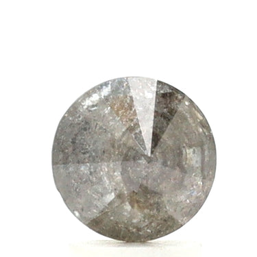 Diamant sel et poivre taille ronde de 2,04 ct