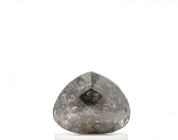 0.80 Ct Pear Shape Salt and Pepper Diamond