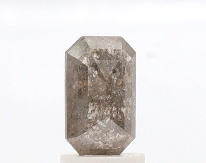 1.47 Ct Radiant Cut Salt And Pepper Diamond