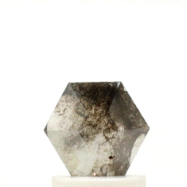 0.63 ct Hexagon Shape Salt and Pepper Diamond