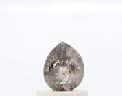 0.75 Ct Pear Cut Salt and Pepper Diamond