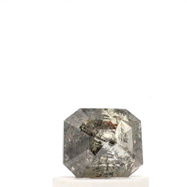 0.63ct Radiant Salt and Pepper Diamond