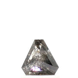 0.55 Ct Geometric Shape Salt and Pepper Diamond