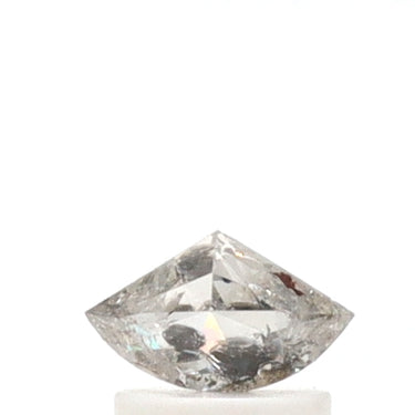0.66 Carat Geometric Shape Salt and Pepper Diamond