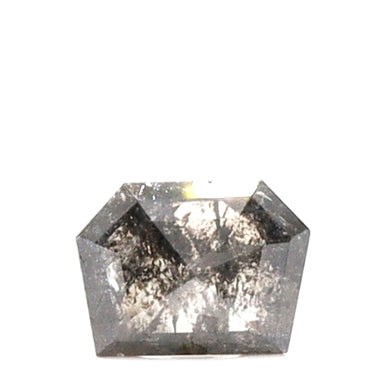 0.94 Ct Geometric Shape Salt and Pepper Diamond