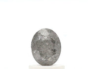 1 Ct Oval Cut Salt and Pepper Diamond