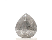 1.20 Ct Pear Cut Salt and Pepper Diamond