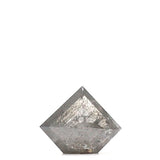 0.56 Carat Shield Cut Salt and Pepper Diamond