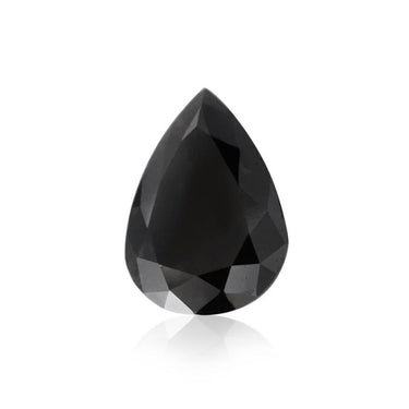 Natural 0.50 Ct Pear Cut Black Diamond