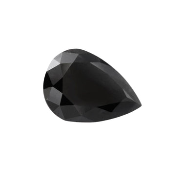Natural 8 X 6 Mm Fancy Black Diamond Pear