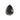 Natural 8 X 6 Mm Fancy Black Diamond Pear