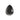 Natural 1 Carat Pear Shape Black Diamond