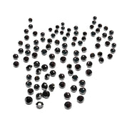1 MM To 1.30 MM Lot Calibrated Black Diamonds