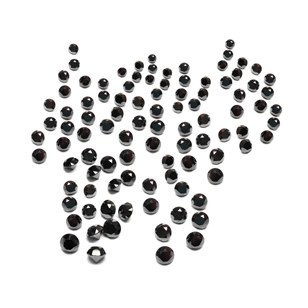 1 MM To 1.30 MM Lot Calibrated Black Diamonds
