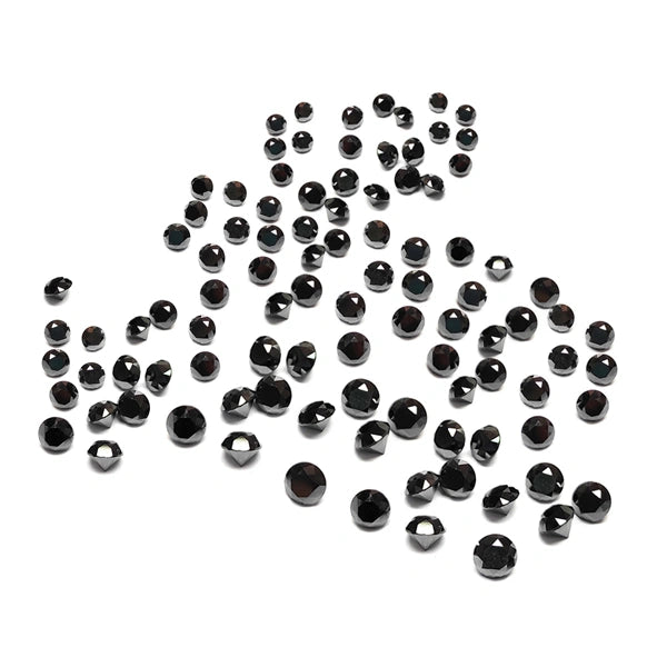 1 MM To 1.30 MM Lot Calibrated Black Diamonds