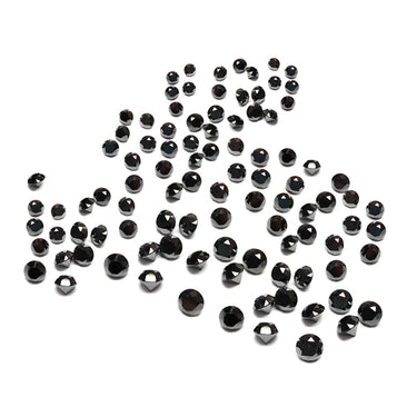 1 MM To 1.30 MM Lot Calibrated Natural Black Diamond