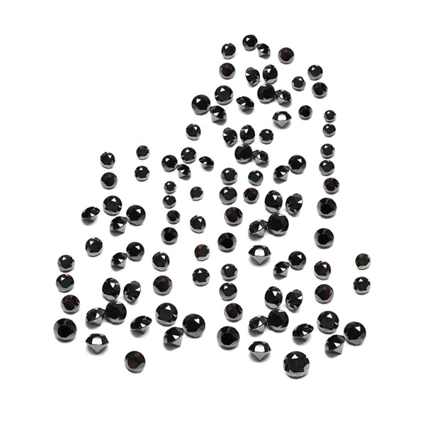 1 MM To 1.30 MM Lot Calibrated Black Diamonds
