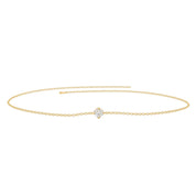2 Ct Round Cut Prong Set Solitaire Lab Diamond Bracelet