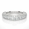 2.55 Ct Round Cut Prong Setting Lab Diamond Ring In White Gold