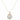 1.50 Carat Round Cut Halo Prong Setting Lab Diamond Pendant In Rose Gold