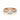 1.30 Carat Round Cut Halo Bar Setting Lab Diamond Bridal Ring Set In Rose Gold