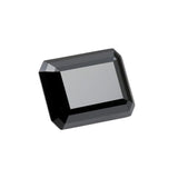 9 X 7 Mm Emerald Cut Natural Black Diamond