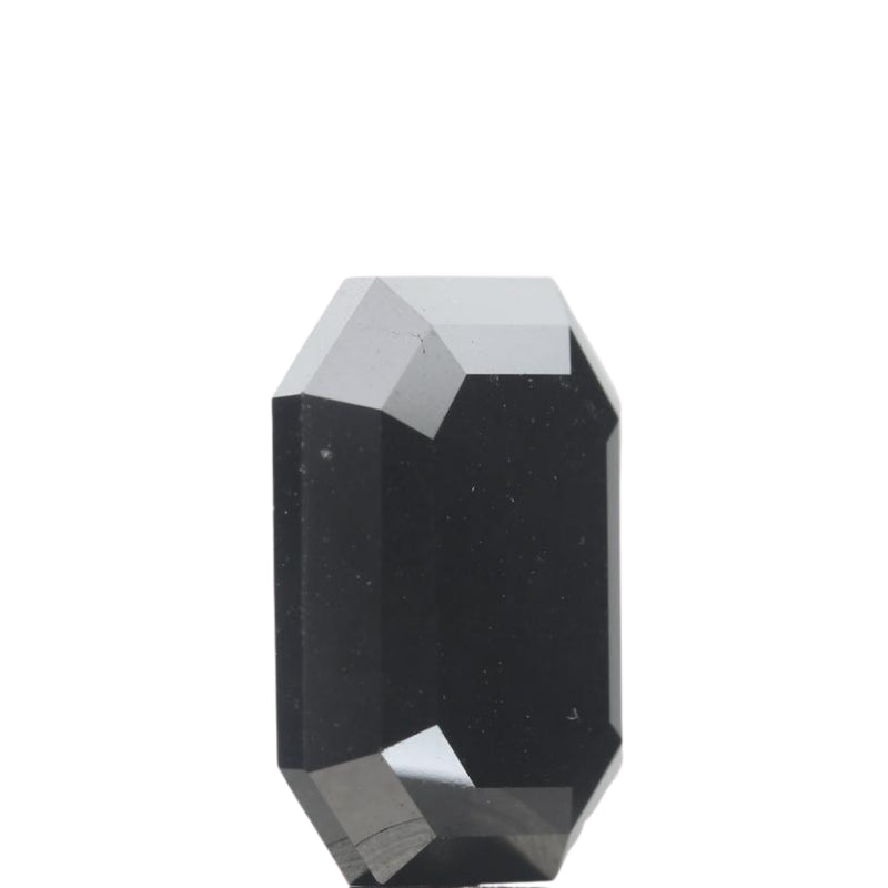 10 X 8 MM Emerald Cut Black Diamond For Sale