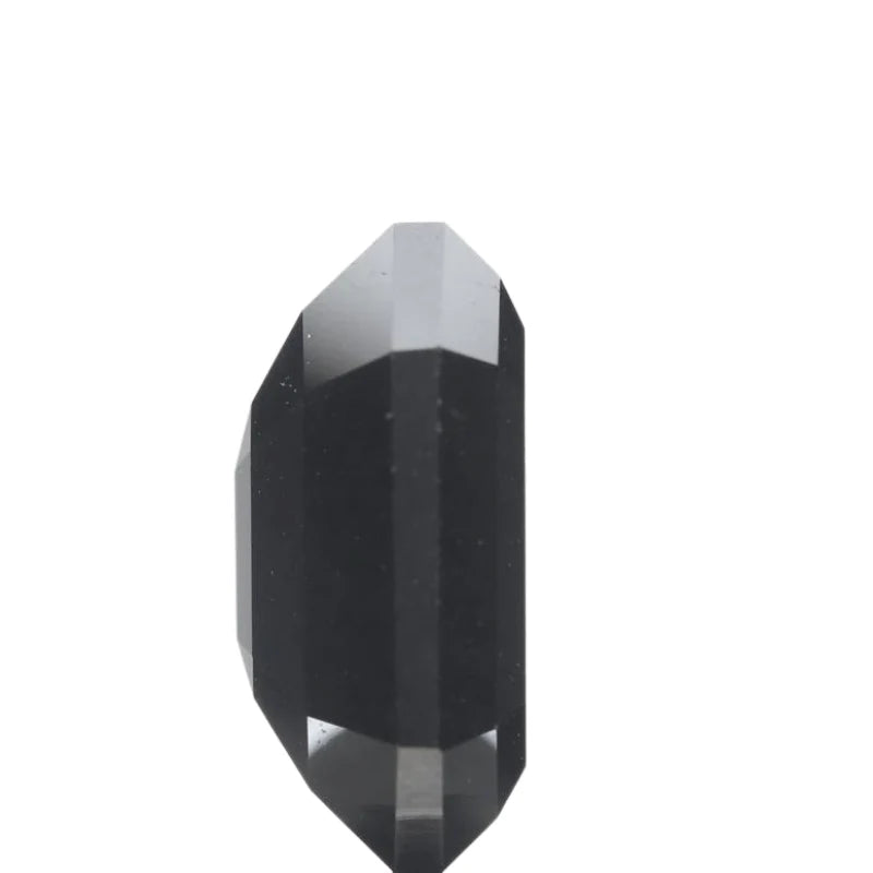 7 X 5 Mm Emerald Shape Black Diamond