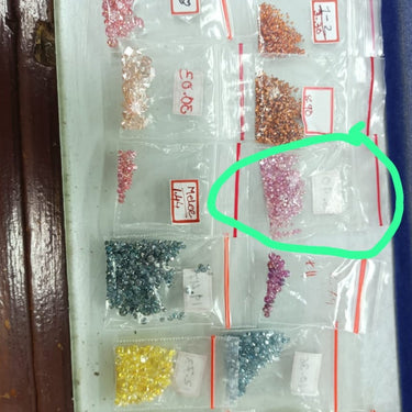 Diamantes cultivados en laboratorio en diferentes formas