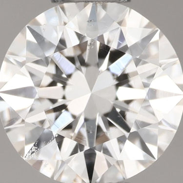 GIA Certified 5 mm Size SI Clarity H Color Round Shape Natural Diamond