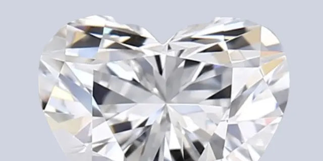 0.50 Ct Heart Shaped Lab Created Diamond