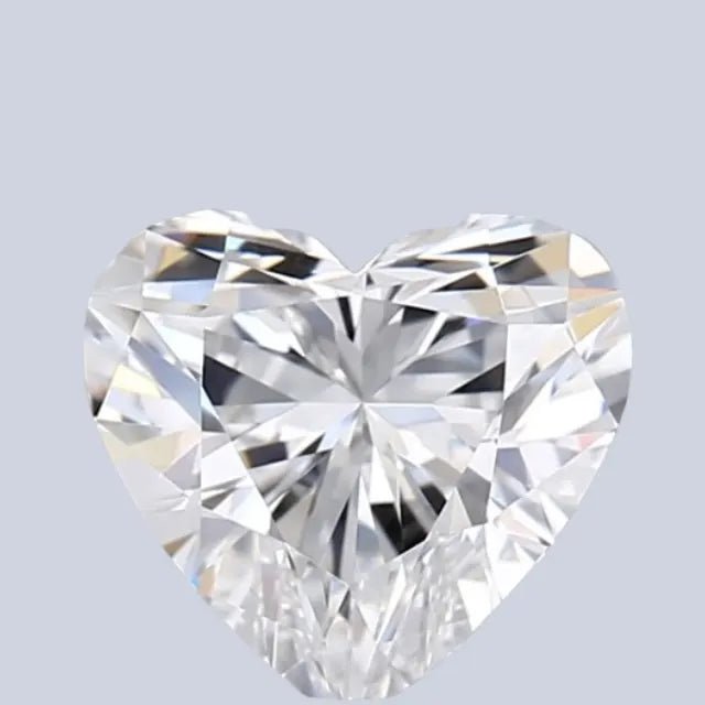 0.50 Ct Heart Shaped Lab Created Diamond