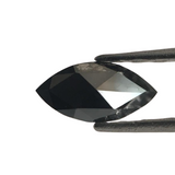 Natural 1 Carat Marquise Cut Black Diamond