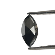 1 Carat Marquise Cut Diamond Natural Black Diamonds