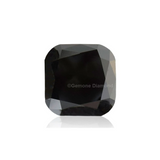 Natural 1 Carat Cushion Cut Black Diamond