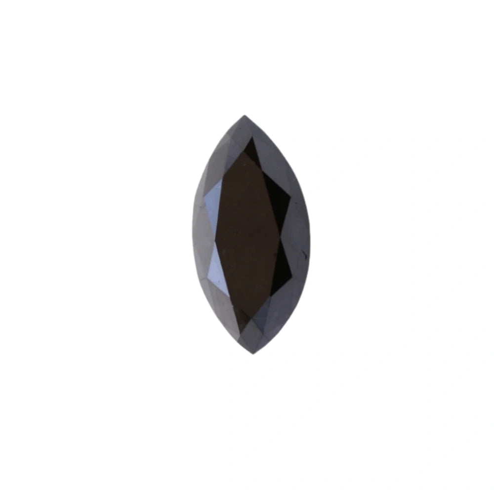 1 Carat Marquise Cut Diamond Natural Black Diamonds