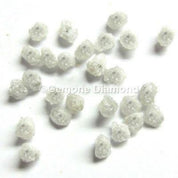 3 Ct Natural Uncut White Diamond Beads