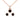 Front View Natural Black Diamond Pendant & Stud Earrings Set in Rose Gold