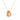 0.80 Ct Pear And Round Shaped Halo Diamond Pendant In Rose Gold