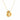 Pendentif halo diamant serti barre en forme de poire de 0,80 ct en or jaune 